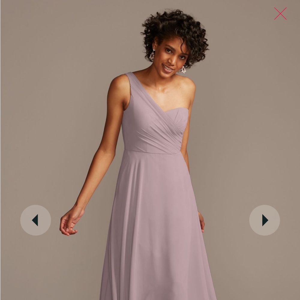 David’s bridal full skirt bridesmaid dress